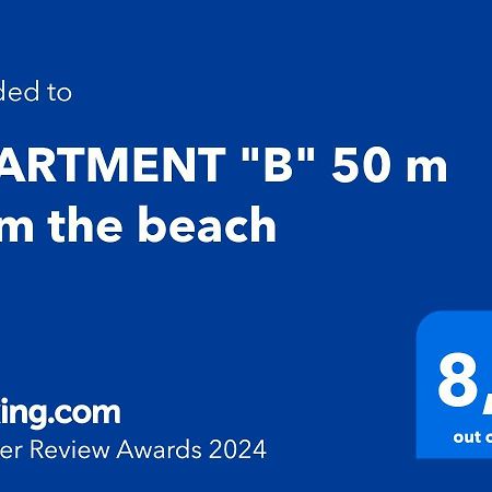 Apartment "B" 50 M From The Beach Ζαντάρ Εξωτερικό φωτογραφία